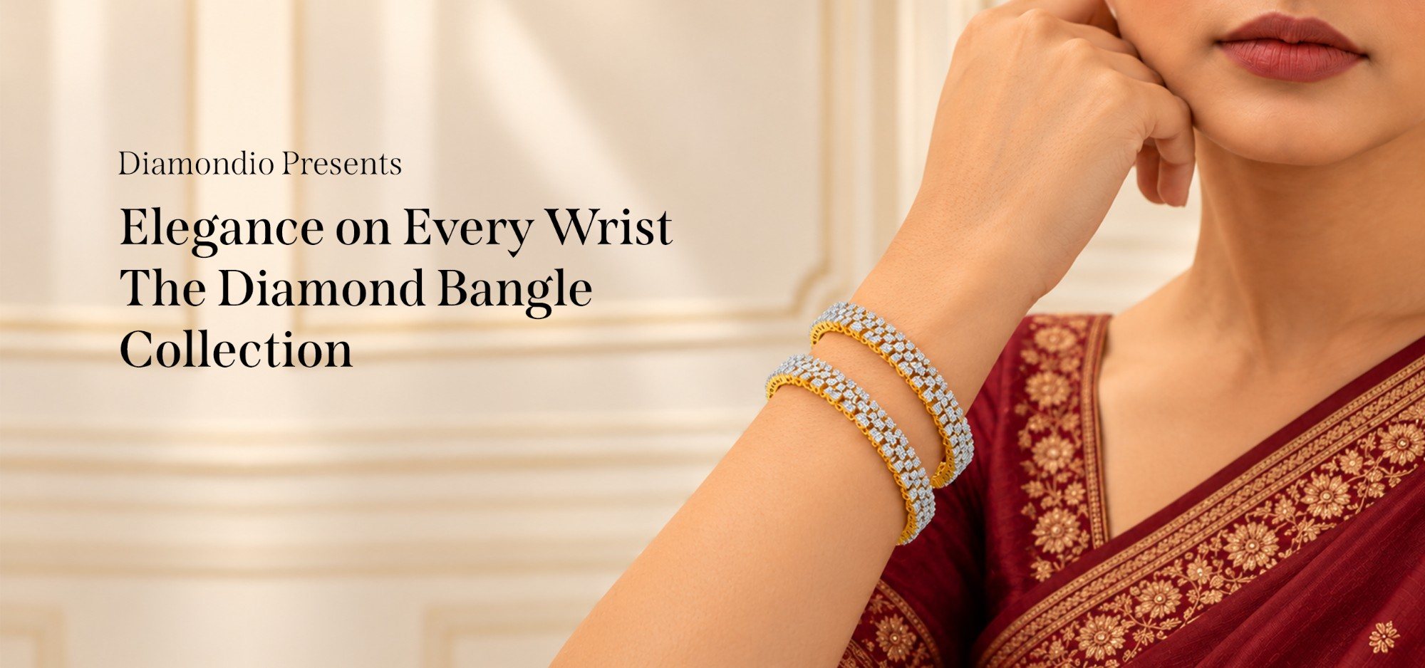 Diamondio Presents: Elegance on Every Wrist, The Diamond Bangle Collection
