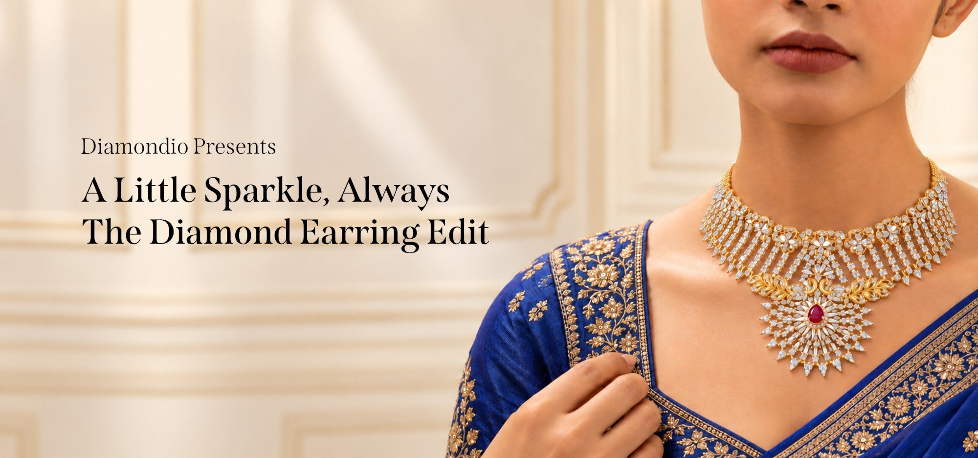 Diamondio Presents: A Little Sparkle, Always, The Diamond Earring Edit