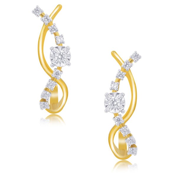 Raelynn diamond earrings