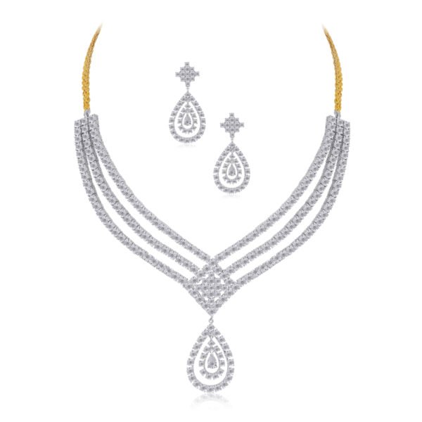 Harlie diamond necklace