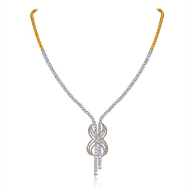 Luna diamond necklace - Image 2