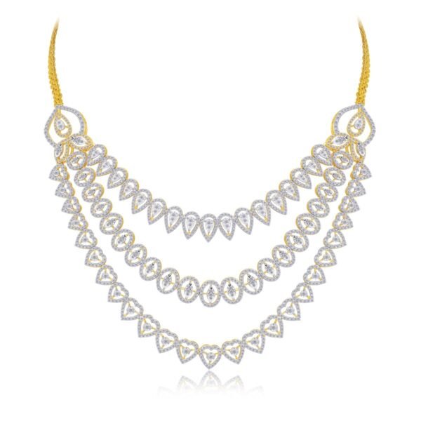 Malia diamond necklace