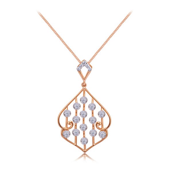 Dazzling Abacus diamond pendant - Image 2