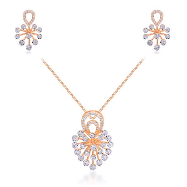 Maanvi Illusion Pendant Set