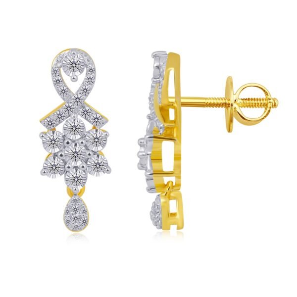 banneton diamond earrings - Image 2