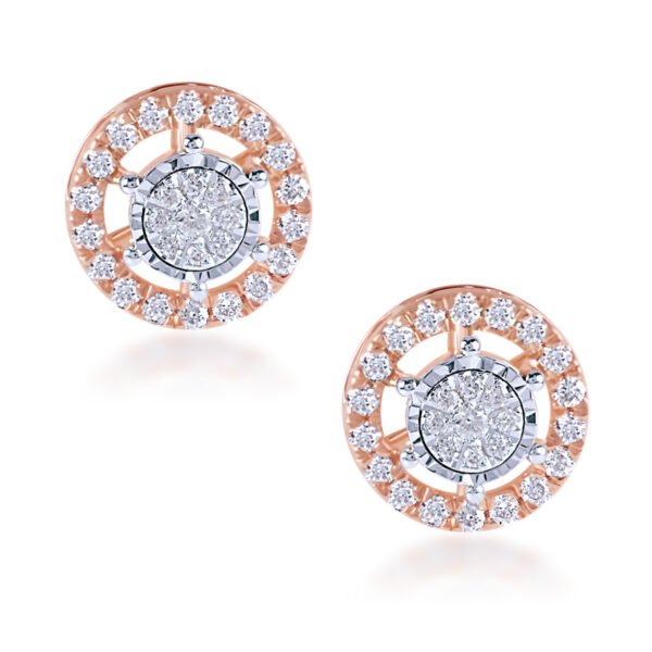 Takeo diamond earrings