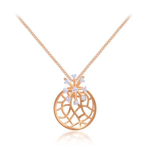 Lattice Flower Pendant